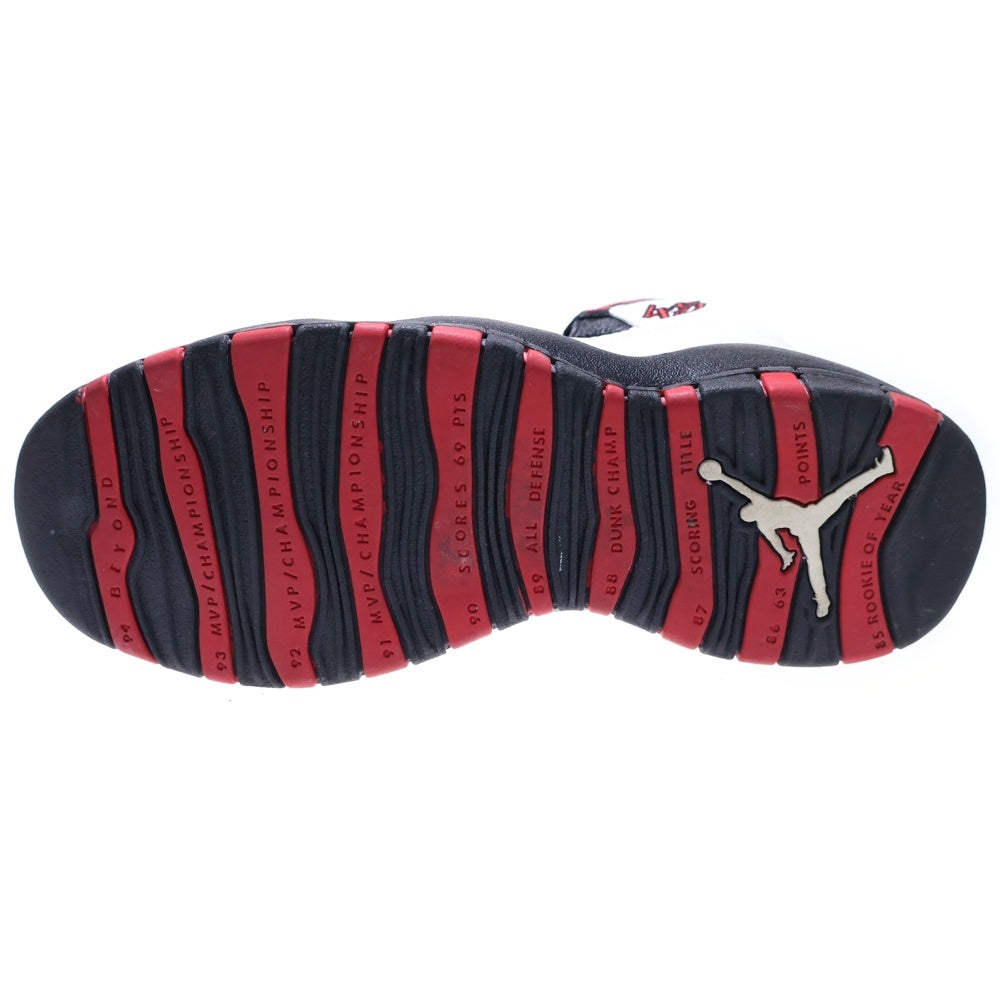 NIKE(ナイキ) 【観賞用 2014年製】AIR JORDAN 10 RETRO DOUBLE NICKEL エアジョーダン レトロ ダブルニックル ミッドカットスニーカー US9.5/27.5cm 310805-102