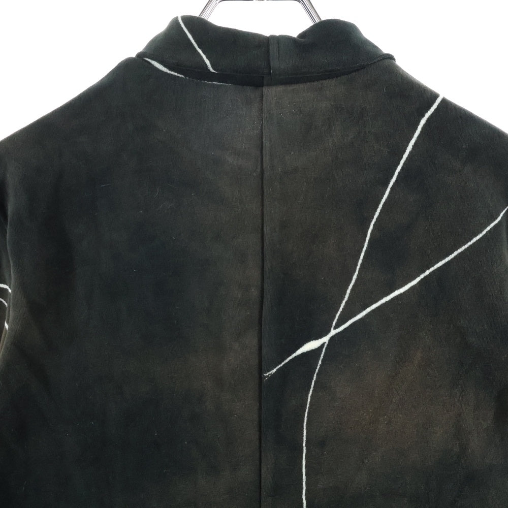 Mame Kurogouchi(マメ クロゴウチ) 24AW Kintsugi Velour Jersey High Neck Top キンツギ ベロアジャージー ハイネックトップ レディース ブラウン MM24FW-JS072