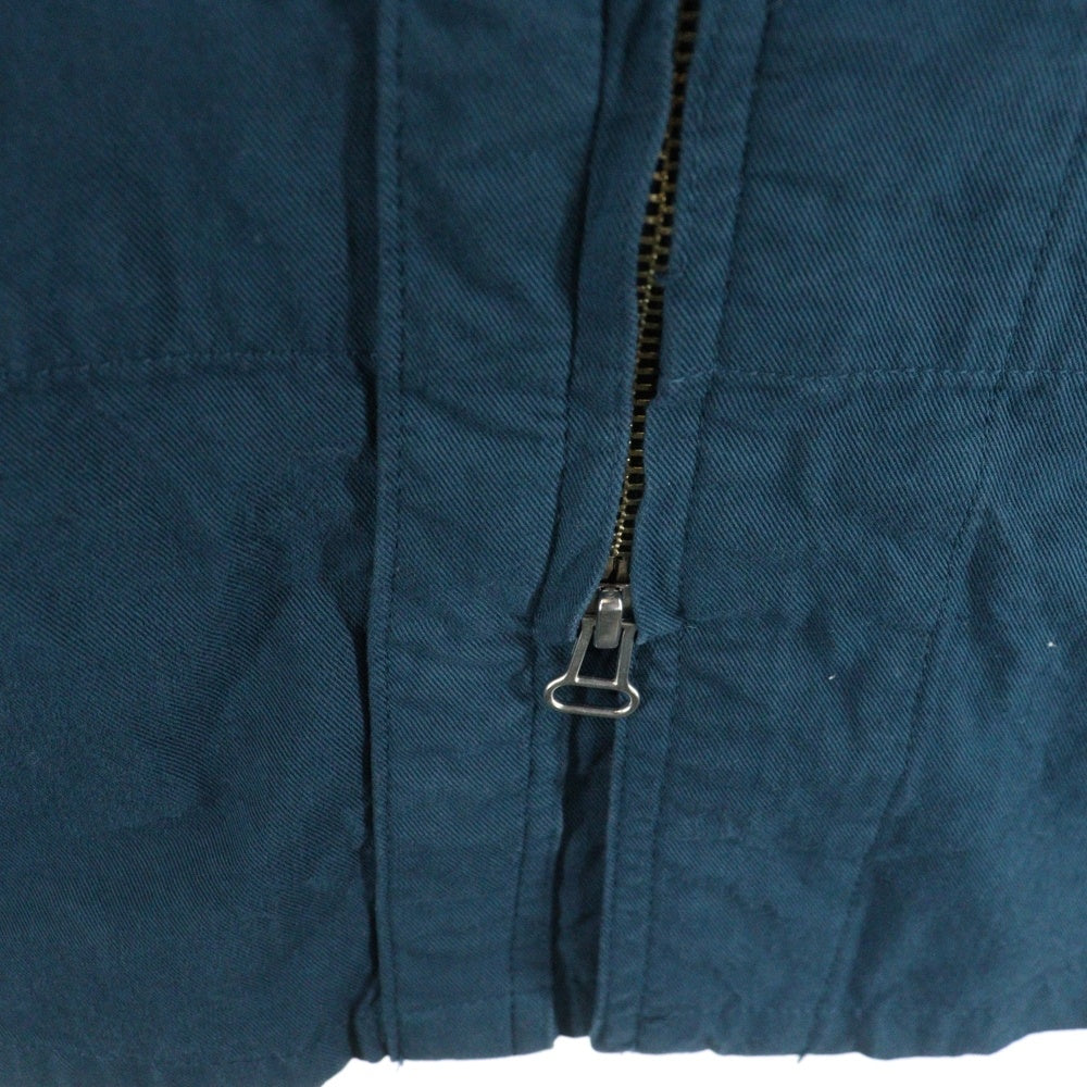 YOKE(ヨーク) 23AW Military Long Vest ミリタリーロング ベスト ジャケット ブルー YK23FW0546V