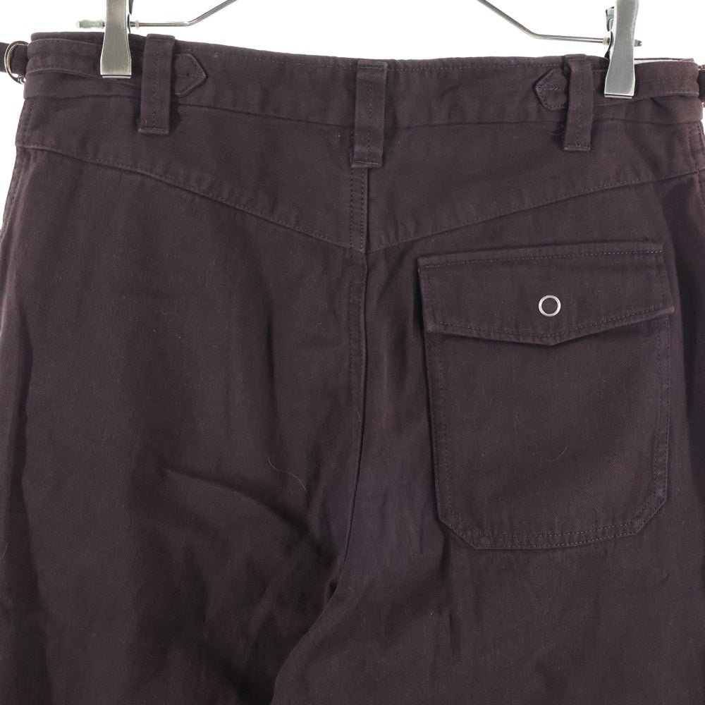 UNDERCOVER(アンダーカバー) 23SS コットン テーパードチャイナパンツ ブラウン UC1C4504-1