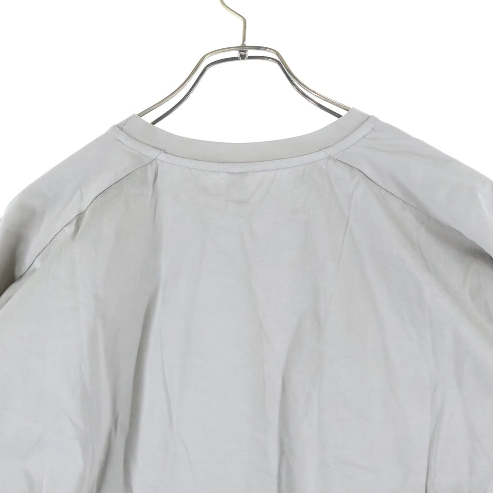 08sircus(ゼロエイトサーカス) 22SS サイドスリット ラグラン 半袖Tシャツ カットソー グレー S22SS-TS16