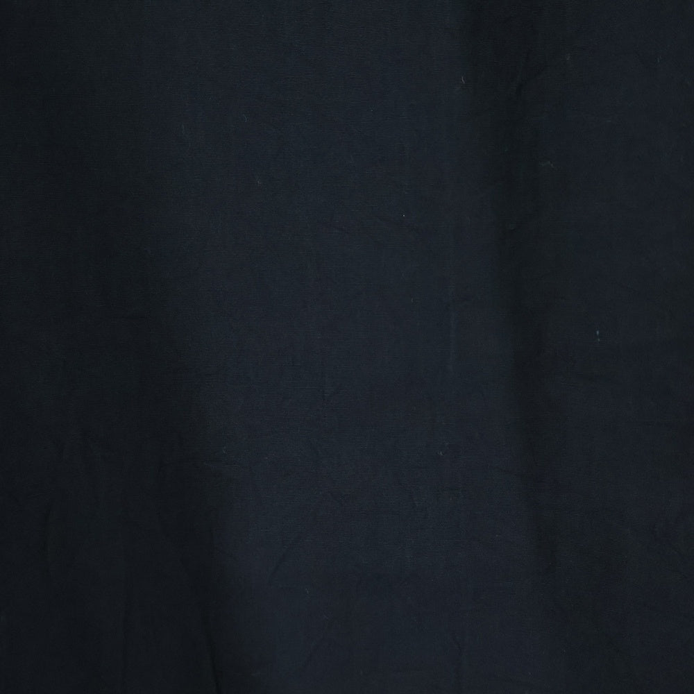 Robes&Confections(ローブスコンフェクションズ) 23SS Crinkle Broadcloth T-shirt クリンクル ブロードクロース クルーネック 半袖Tシャツ カットソー ブラック IRC-B11-001