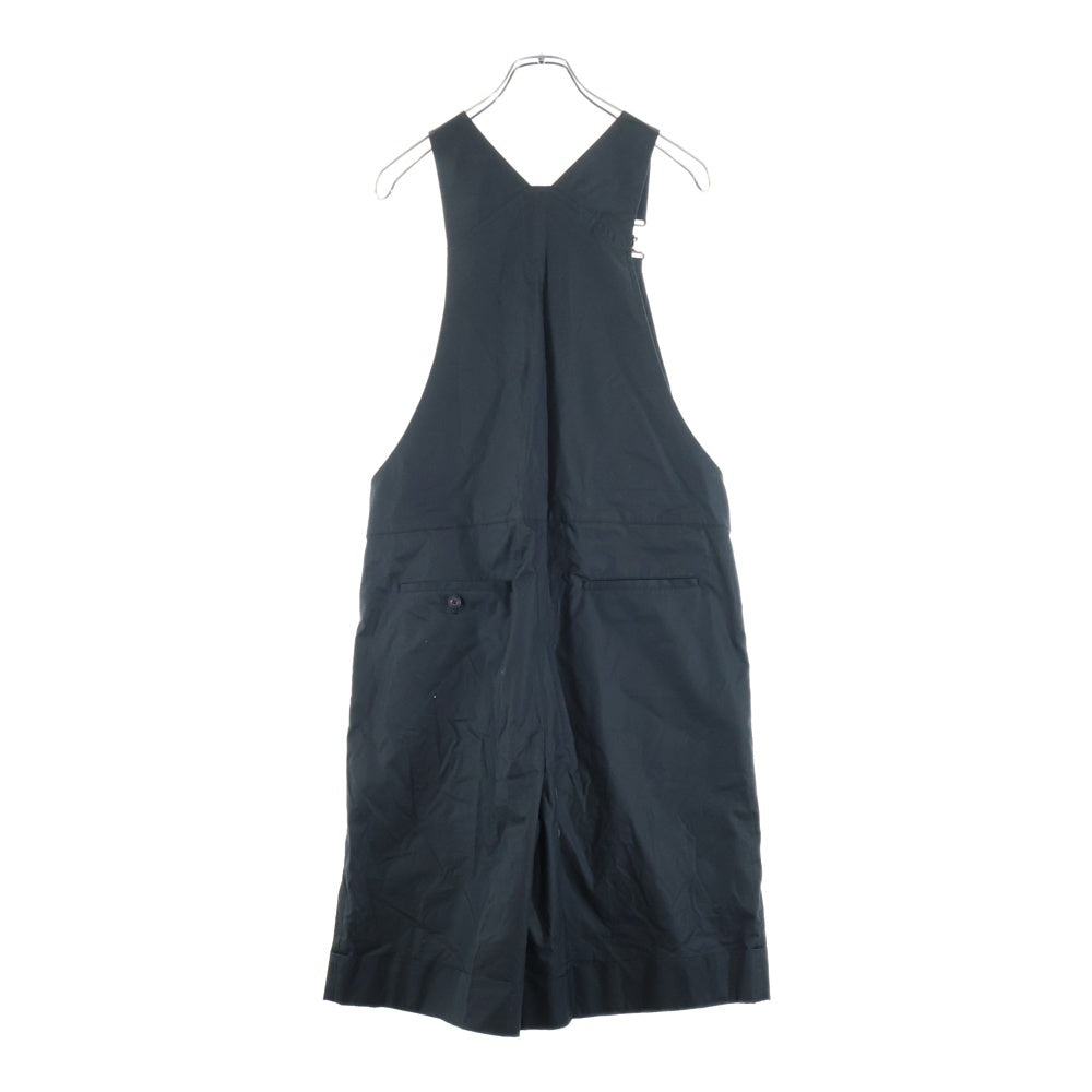 SCYE(サイ) OVERALL SHORTS コットン ショートパンツ オーバーオール ブラック 1123-81068