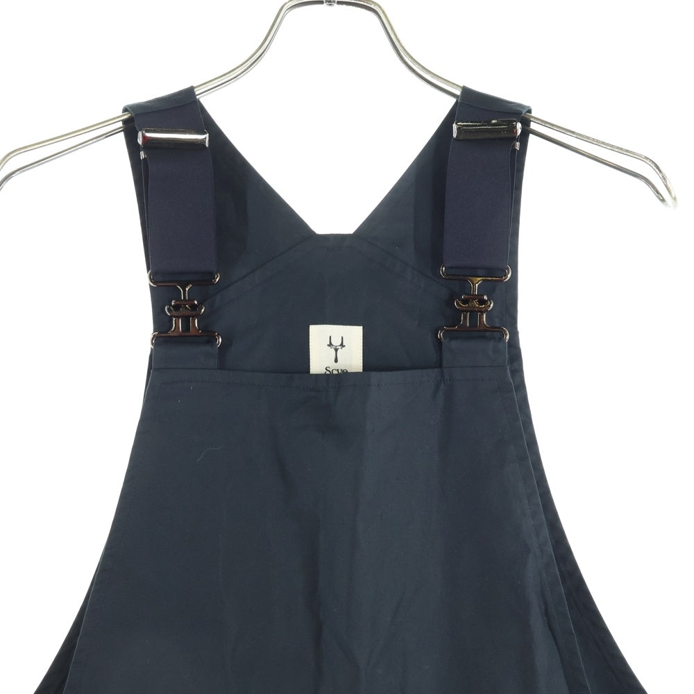 SCYE(サイ) OVERALL SHORTS コットン ショートパンツ オーバーオール ブラック 1123-81068