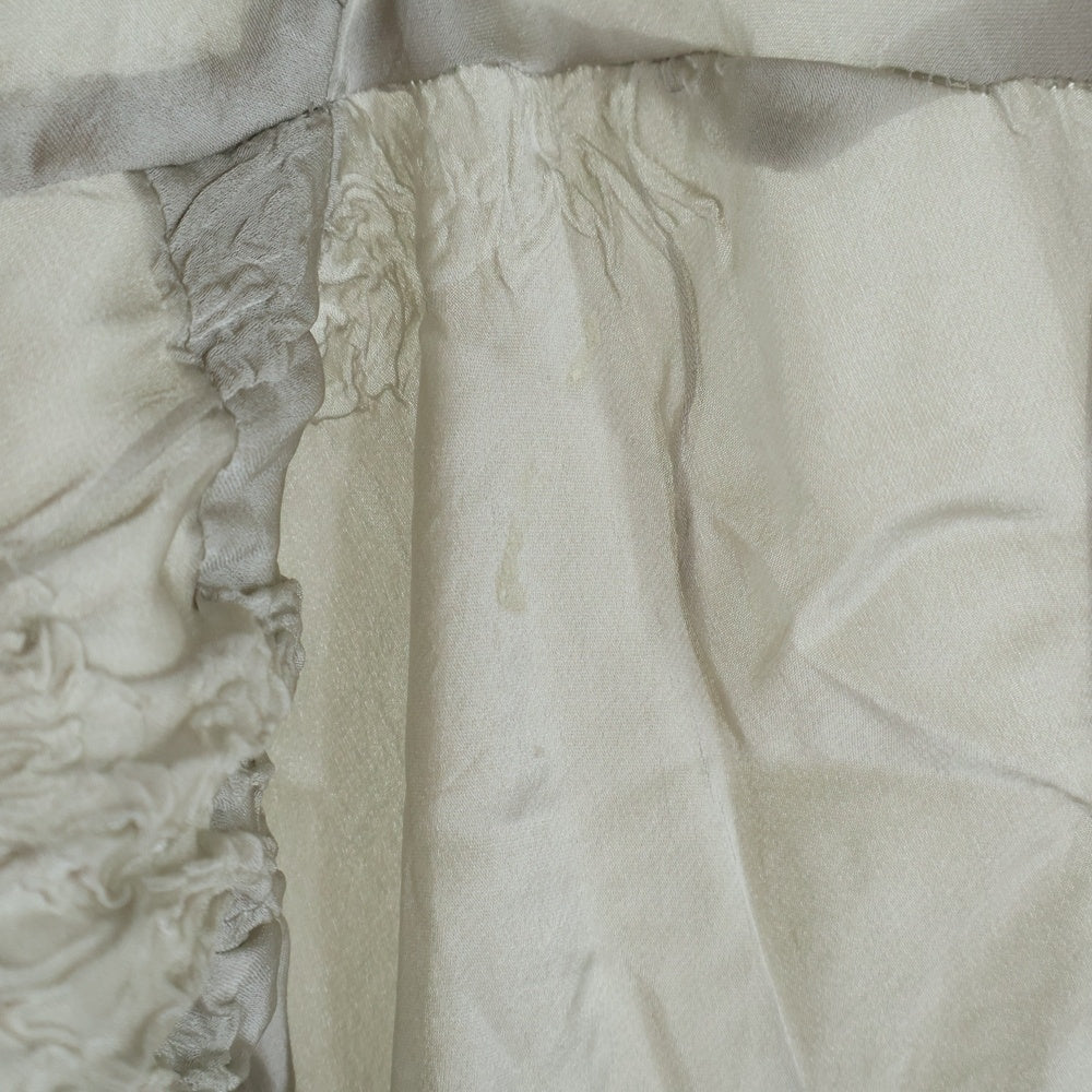 NO BRAND(ノーブランド) IO COMME IO イオコムイオ フリルワンピース レディース ライトグレー 13214131