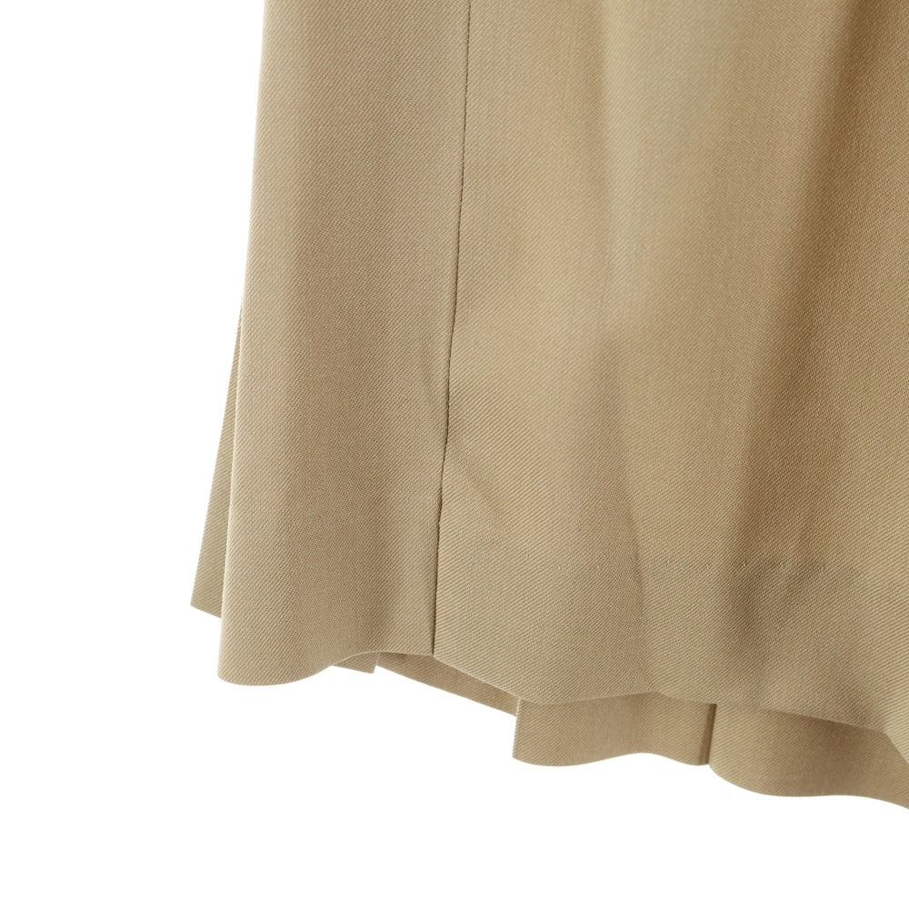 UNDERCOVER(アンダーカバー) Cotton gabber shorts コットンギャバ スカートドッキング ショーツ ハーフパンツ レディース ベージュ UP1E1511