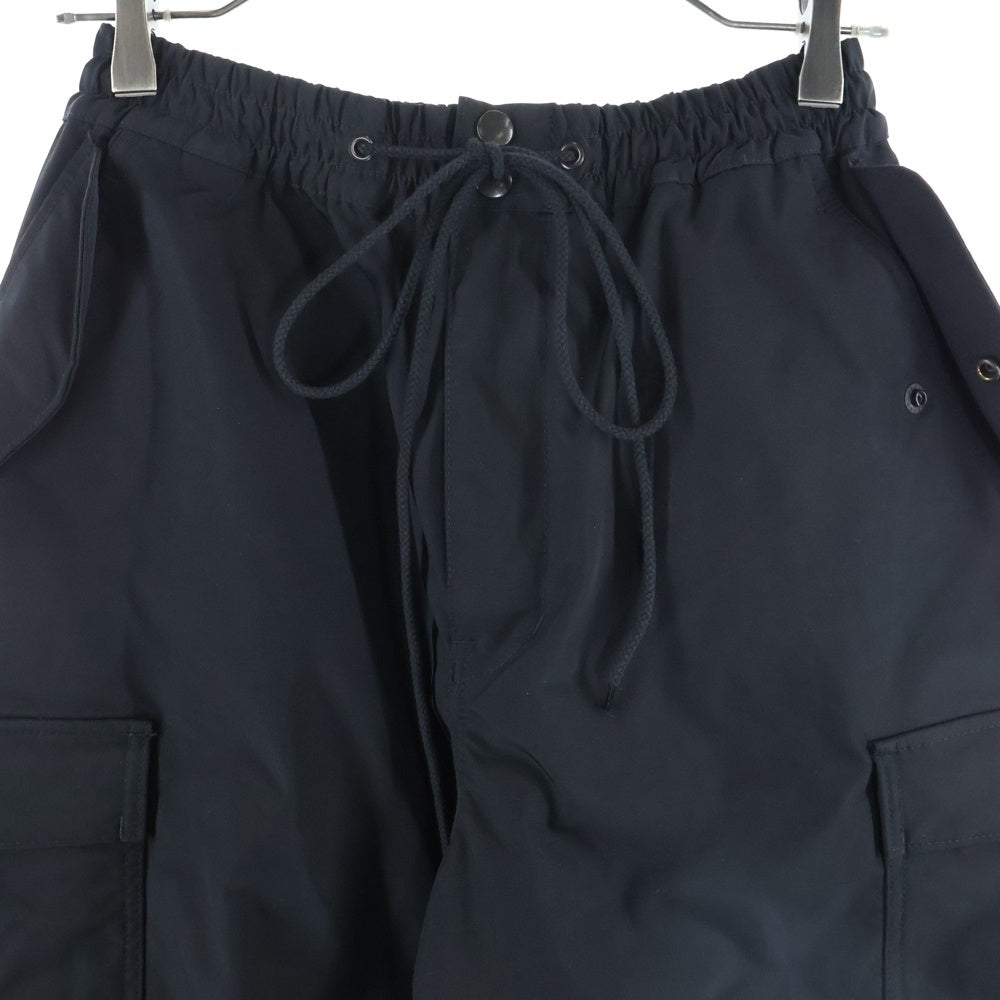 JUNYA WATANABE COMME des GARCONS(ジュンヤワタナベ コムデギャルソン) 23AW AD2023 ELASTICATED CARGO PANTS エラスティック カーゴパンツ ブラック JL-P001