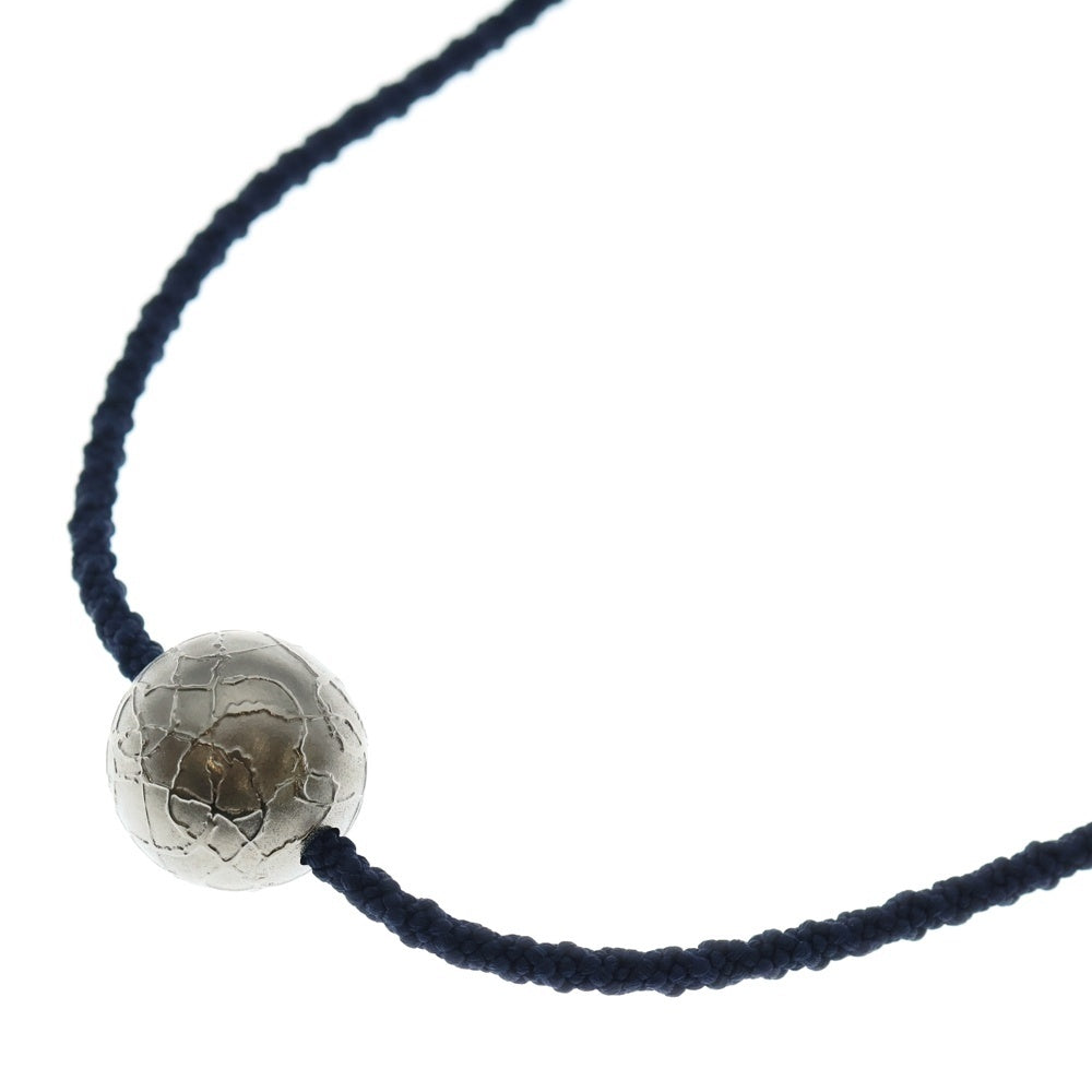 NO BRAND(ノーブランド) ATELIER YOU アトリエユー チタンチョーカー 球 ネックレス ネイビー/シルバー