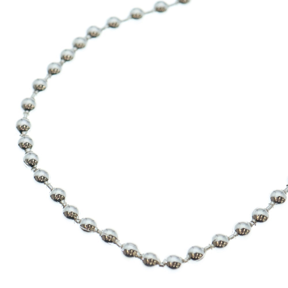 DIGAWEL(ディガウェル) ×J.PRESS CRST 5mm Ball Chain Necklace ジェープレス ボールチェーンネックレス シルバー レディース
