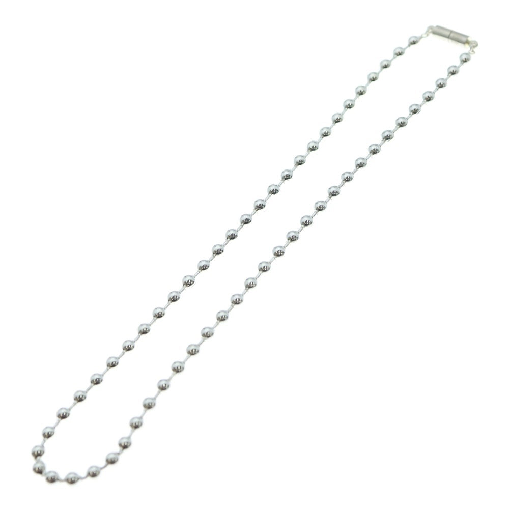 DIGAWEL(ディガウェル) ×J.PRESS CRST 5mm Ball Chain Necklace ジェープレス ボールチェーンネックレス シルバー レディース