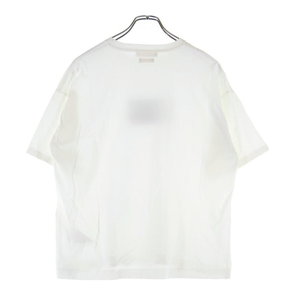 YOKE(ヨーク) 21SS MORANDI EMBROIDERED T-SHIRT モランディエンブロイダリー 半袖Tシャツ カットソー ホワイト YK21SS0217CS