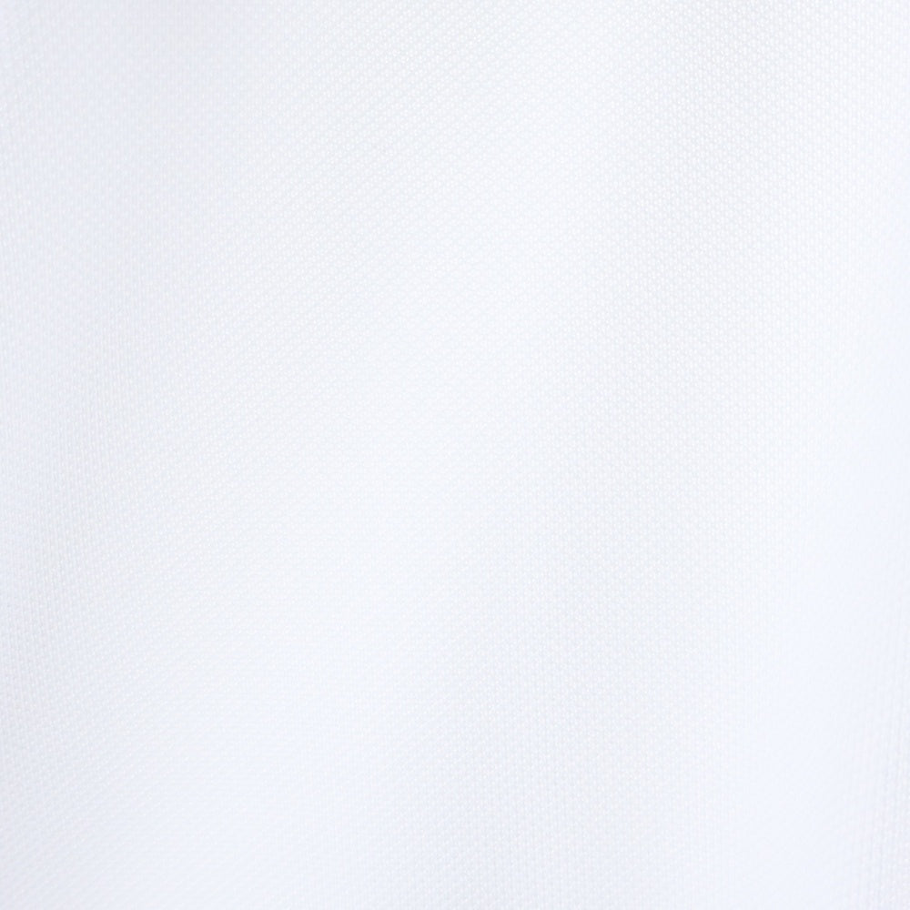 kolor(カラー) Pe鹿の子 ニットカラー 半袖ポロシャツ ホワイト 22SCL-T02202