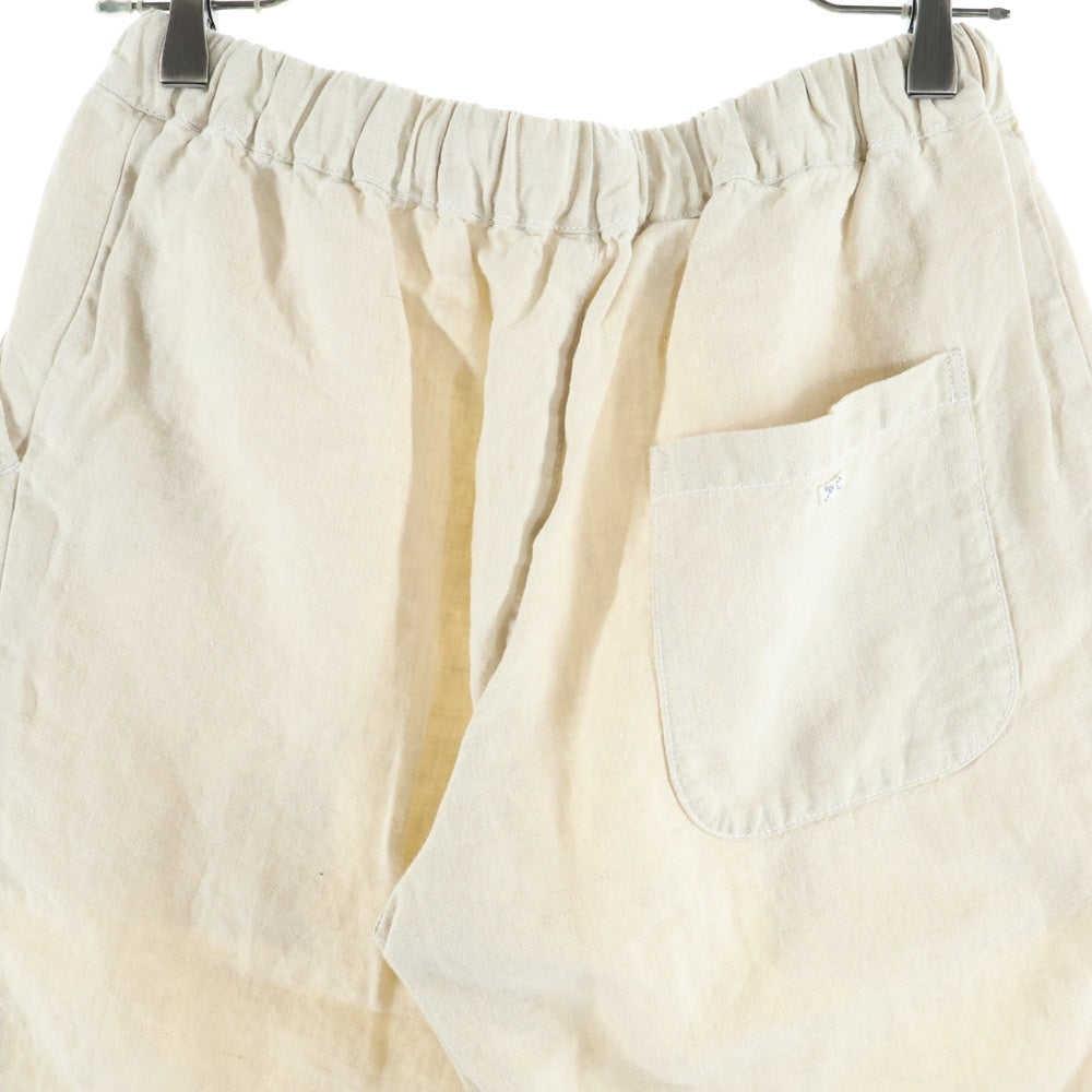 Porter Classic(ポータークラシック) VINTAGE LINEN PANTS ヴィンテージリネン ドローストリング パンツ ベージュ