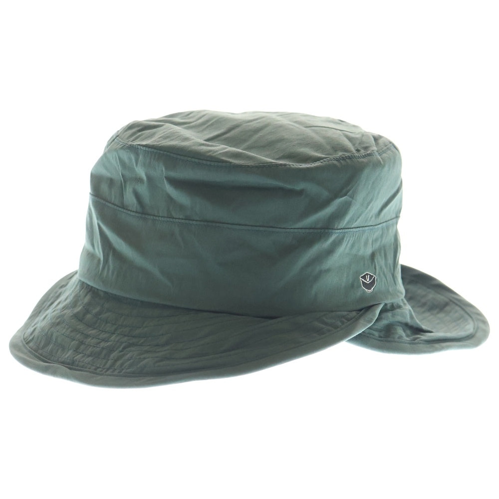 UNDERCOVER(アンダーカバー) 22SS ×KIJIMA TAKAYUKI キジマタカユキ タイプライターWブリムハット キャップ 帽子 カーキ UC1B4H02-1