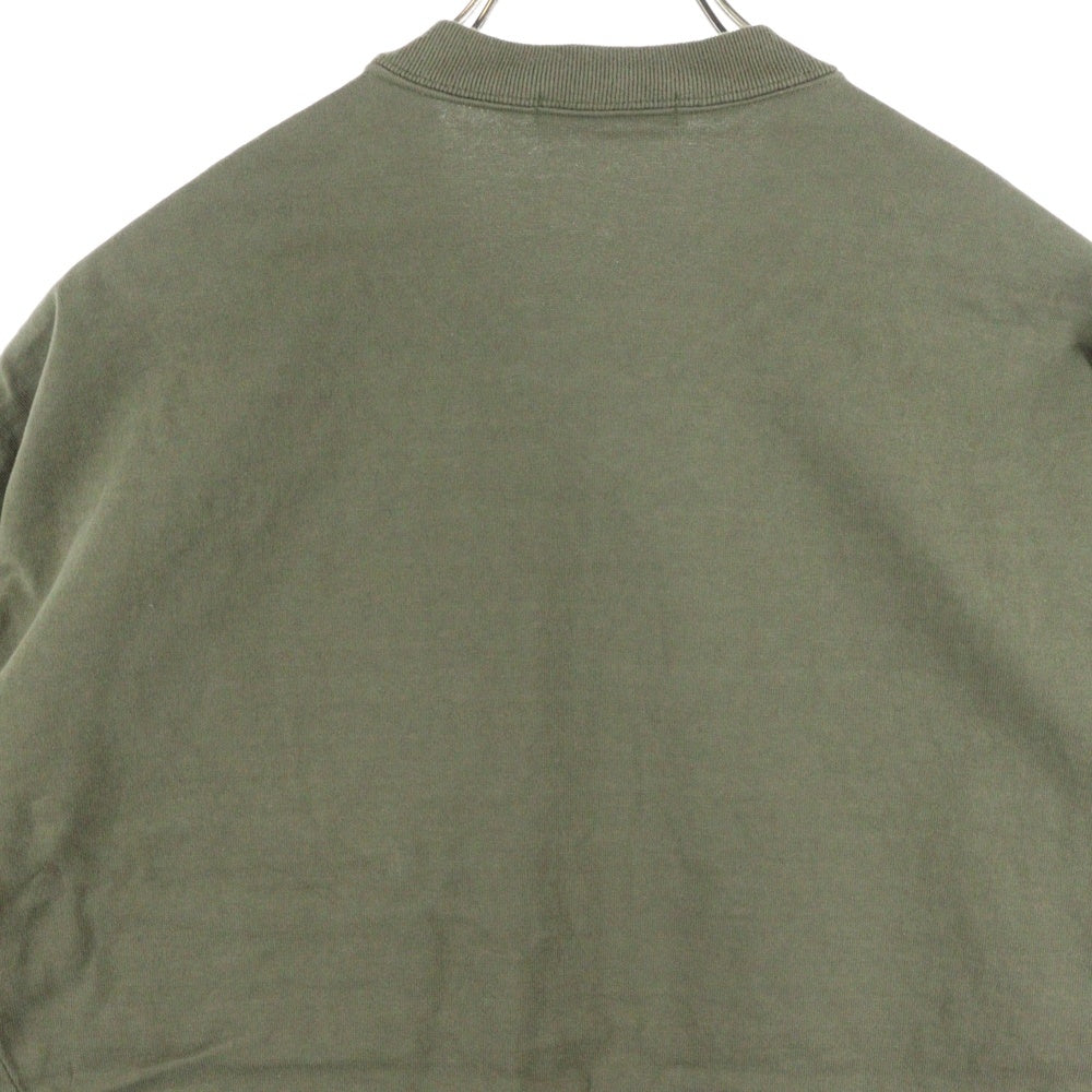 UNDERCOVER(アンダーカバー) 23AW トライバルフラシ PKBIGTEE 半袖ポケットTシャツ カットソー カーキ UP2C4805-1