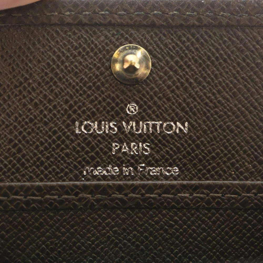 LOUIS VUITTON(ルイヴィトン) タイガ ポルトモネ ボワット グリズリー レザー コインケース ブラウン M30388 CT0045