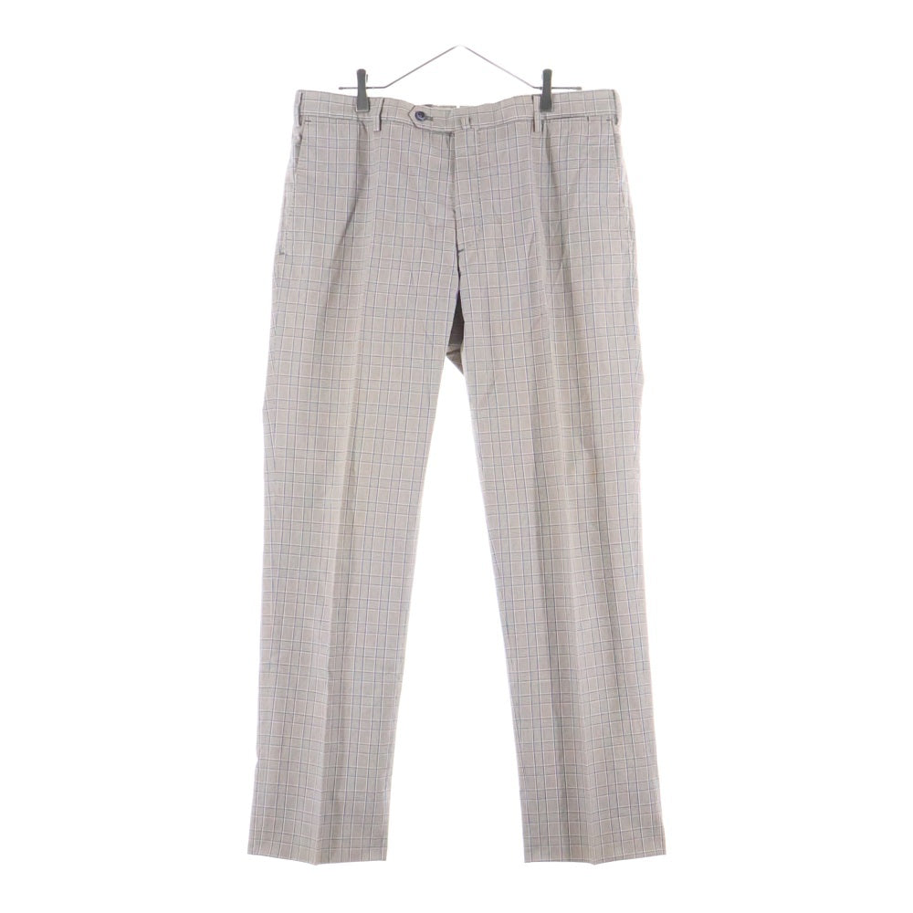 り*ん様 INCOTEX チェック スラックス 44 INCOTEX(インコテックス) SLOWEAR チェック柄 スラックス パンツ