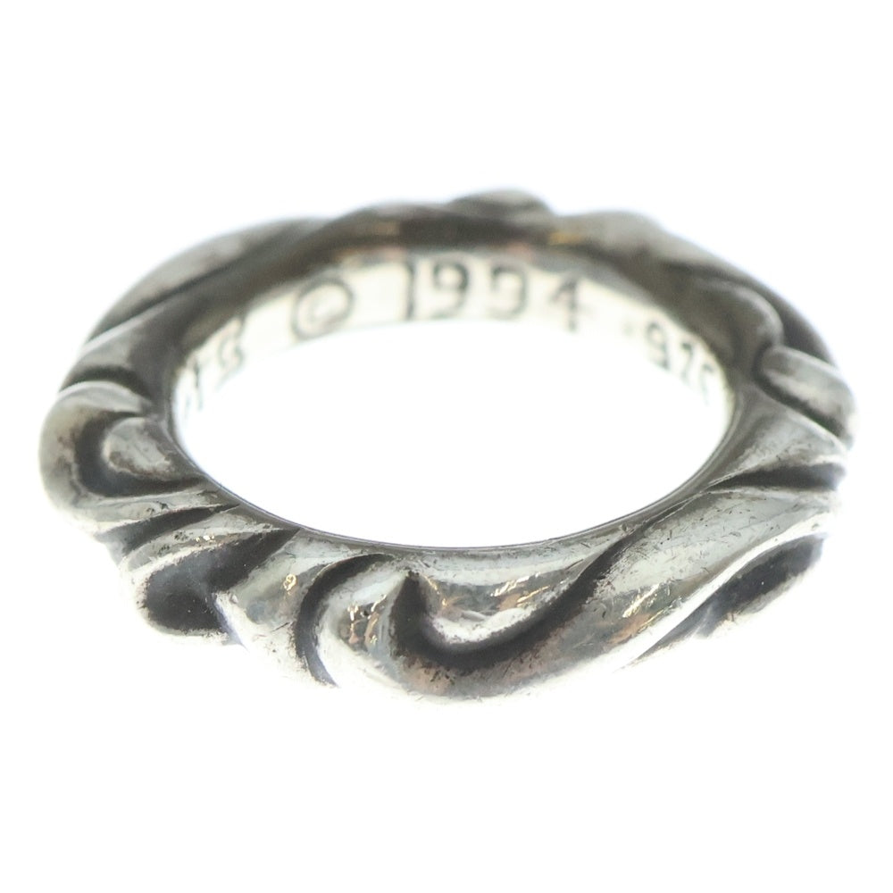 CHROME HEARTS(クロムハーツ) SCRL BAND スクロールバンド リング シルバー BCA351
