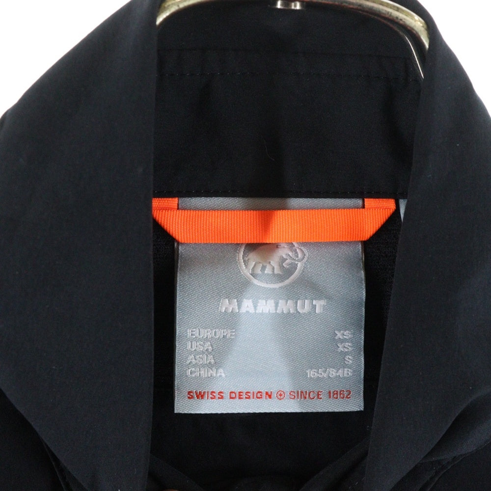 MAMMUT(マムート) セオン ロングスリーブ アジアンフィット シャツ ブラック 1015-01260