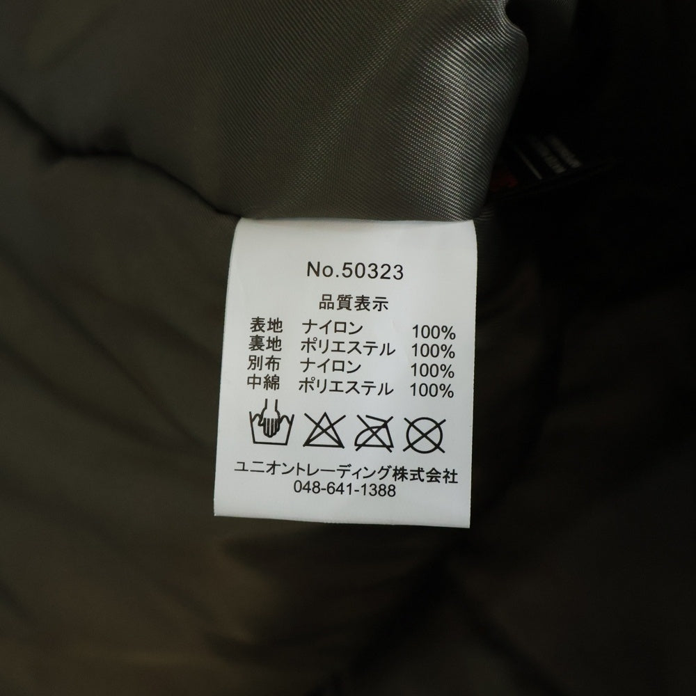 HOUSTON(ヒューストン) LEVEL7 JACKET レベル7 パファー ジャケット グレー 50323