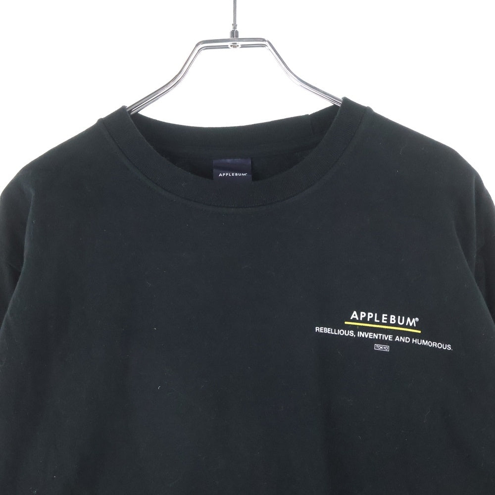 APPLEBUM(アップルバム) Doughboy ロングスリーブ Tシャツ 長袖 カットソー ブラック