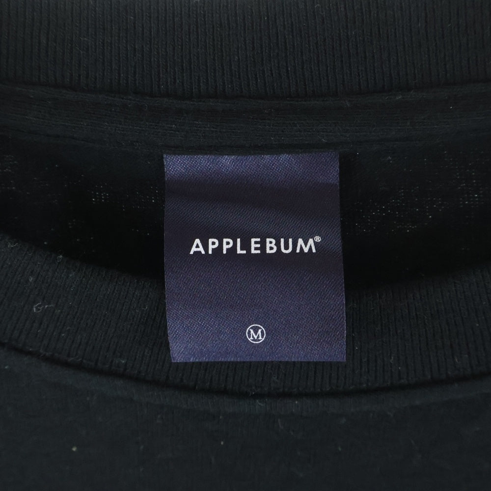 APPLEBUM(アップルバム) Doughboy ロングスリーブ Tシャツ 長袖 カットソー ブラック