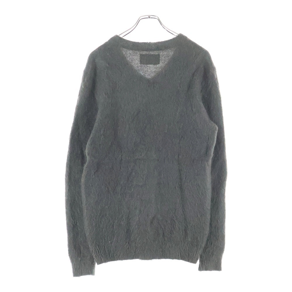 WACKO MARIA(ワコマリア) MOHAIR V NECK SWEATER モヘアVネックセーター カーキ