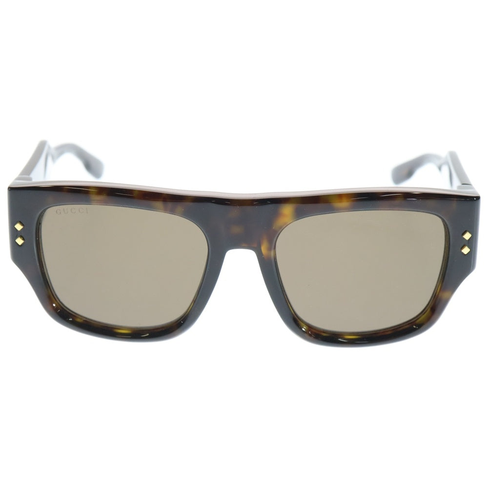 GUCCI(グッチ) GG1262S ビッグフレーム サングラス ブラウン レディース