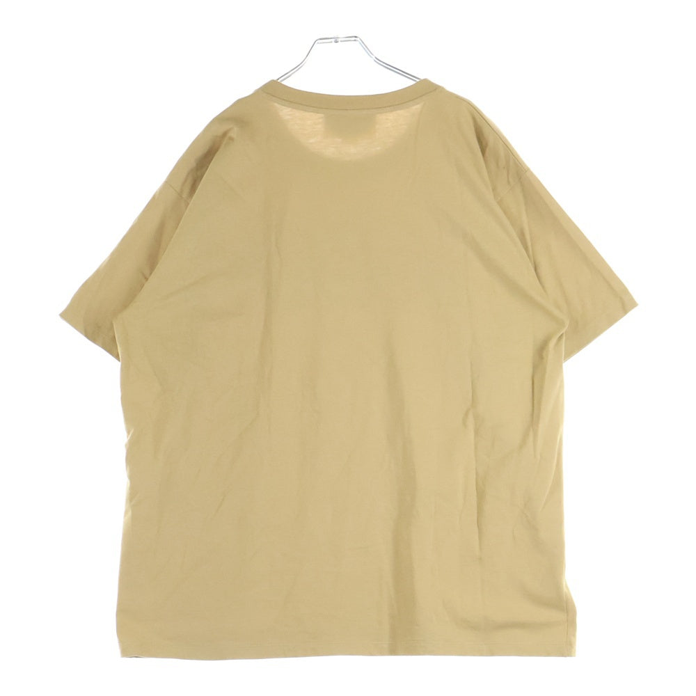 GUCCI(グッチ) 22SS ミラーロゴプリントTシャツ ベージュ 616036 XJDV9