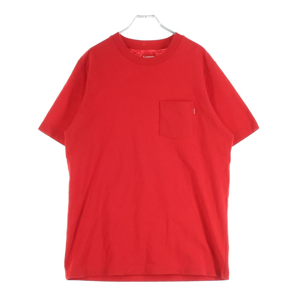 SUPREME(シュプリーム) Pocket Tee 胸ポケットTシャツ レッド