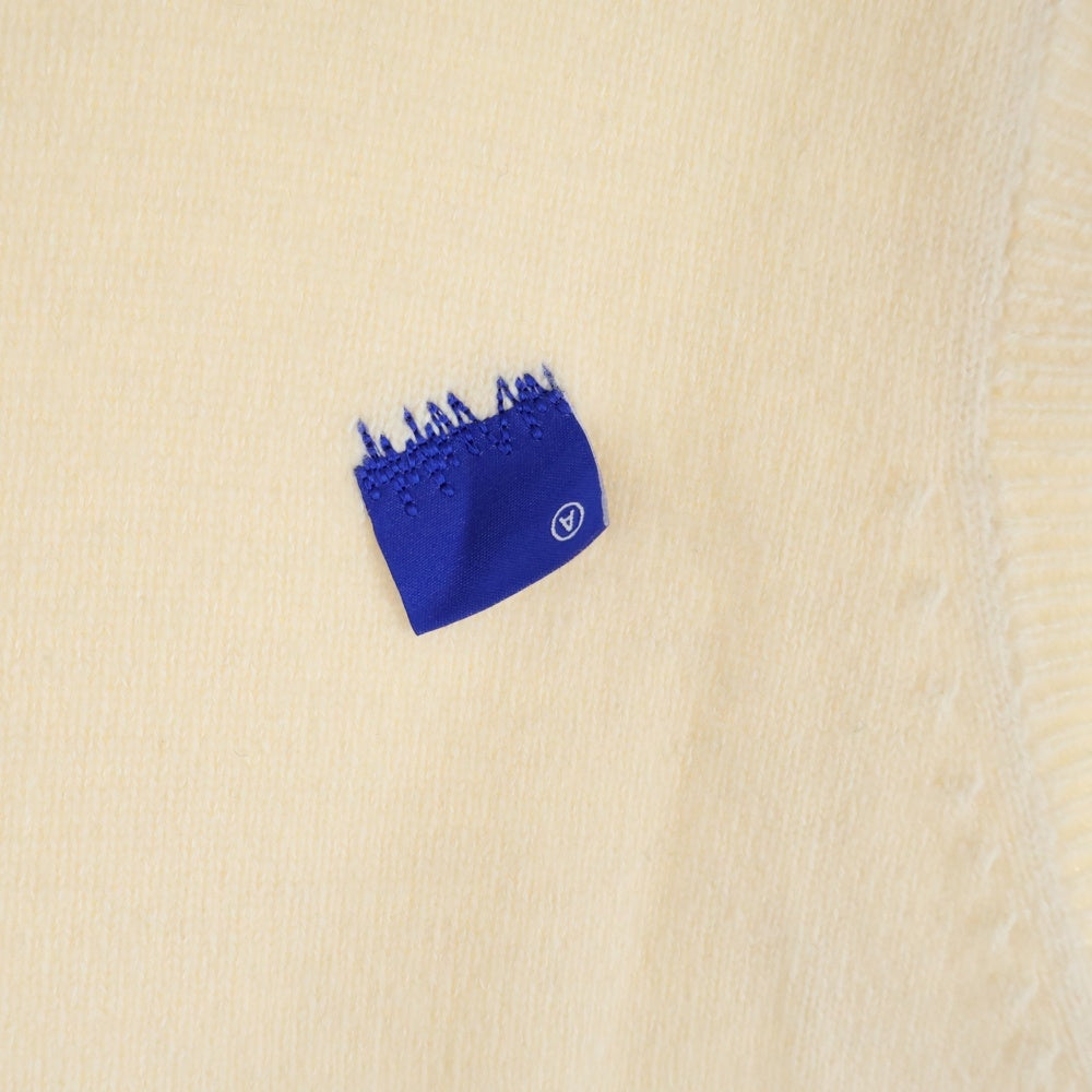 ADER ERROR(アーダーエラー) シグネチャータグ ニットベスト オートミール BMSGFYKT0201OTL