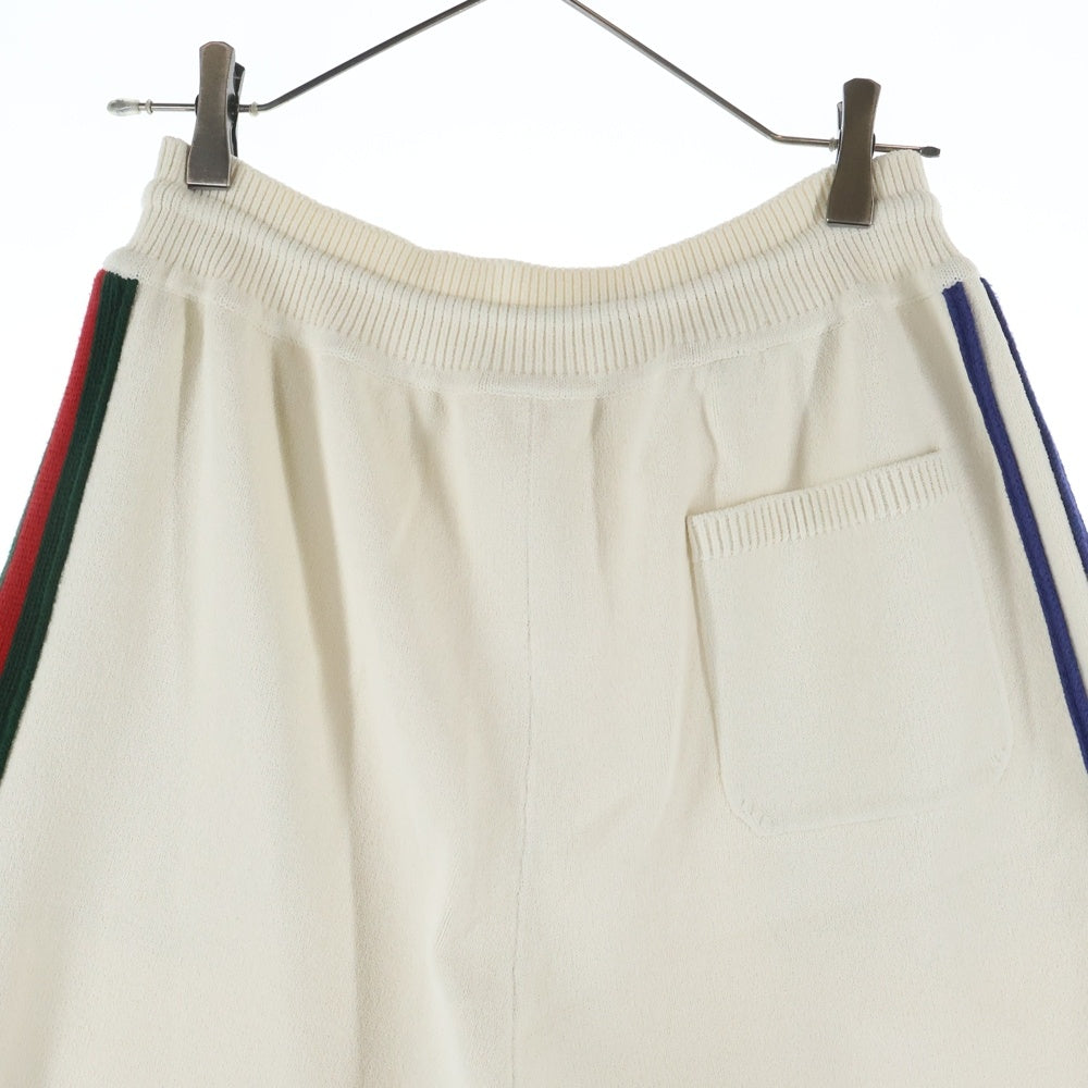GUCCI(グッチ) ×adidas アディダス サイドライン ショーツ ハーフパンツ ホワイト 700480 XKCIF