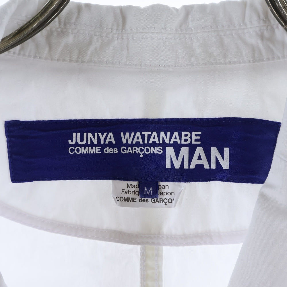 JUNYA WATANABE COMME des GARCONS(ジュンヤワタナベ コムデギャルソン) 21SS 綿ナイロンクロスプリント 製品染 ジャケット ホワイト WG-J025