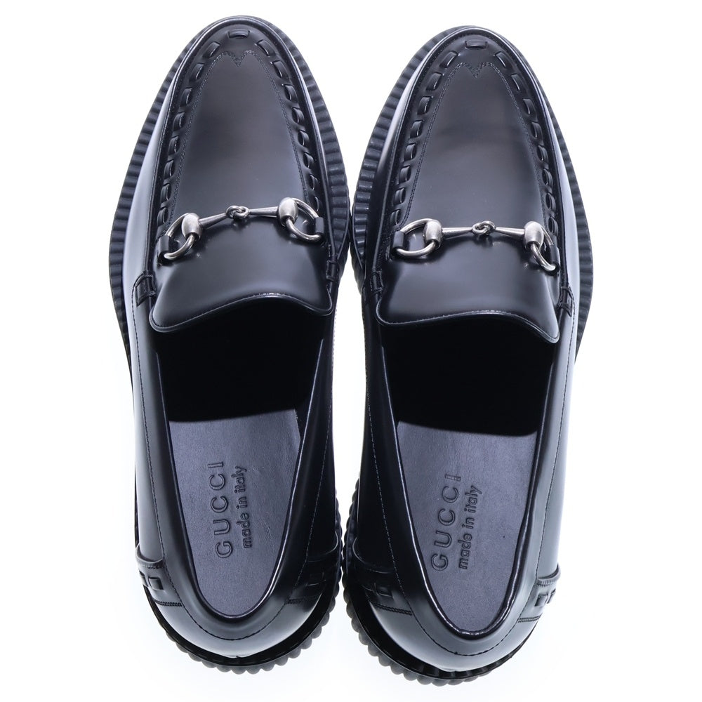 GUCCI(グッチ) ホースビット クリーパーローファー シューズ ブラック 797095