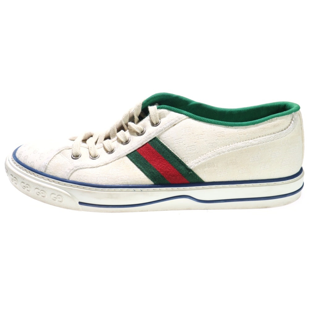 新品未使用★グッチ テニス 1977スニーカーホワイトレザー　ローカットモデル GUCCI(グッチ) TENNIS 1977 テニス ローカットスニーカー ホワイト