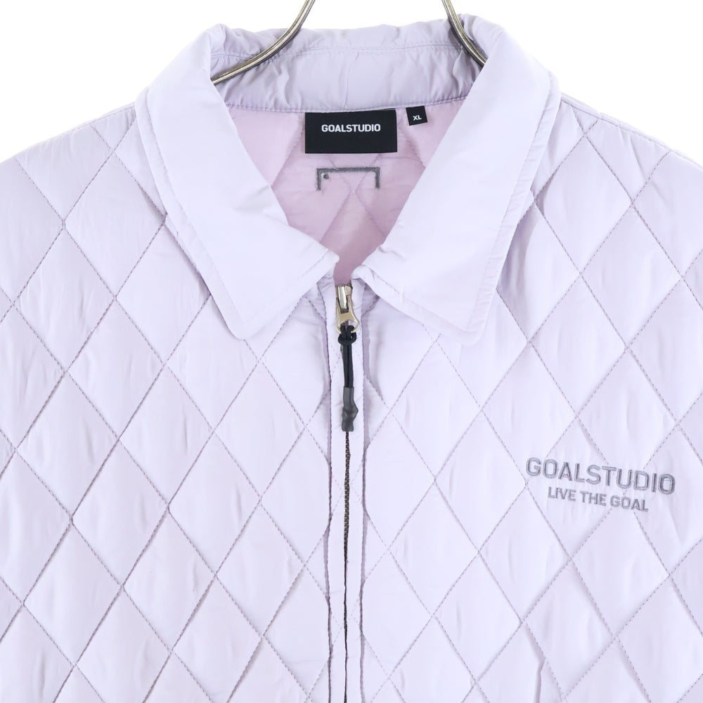 NO BRAND(ノーブランド) GOAL STUDIO / ゴールスタジオ 3Mシンサレート キルティングジャケット パープル