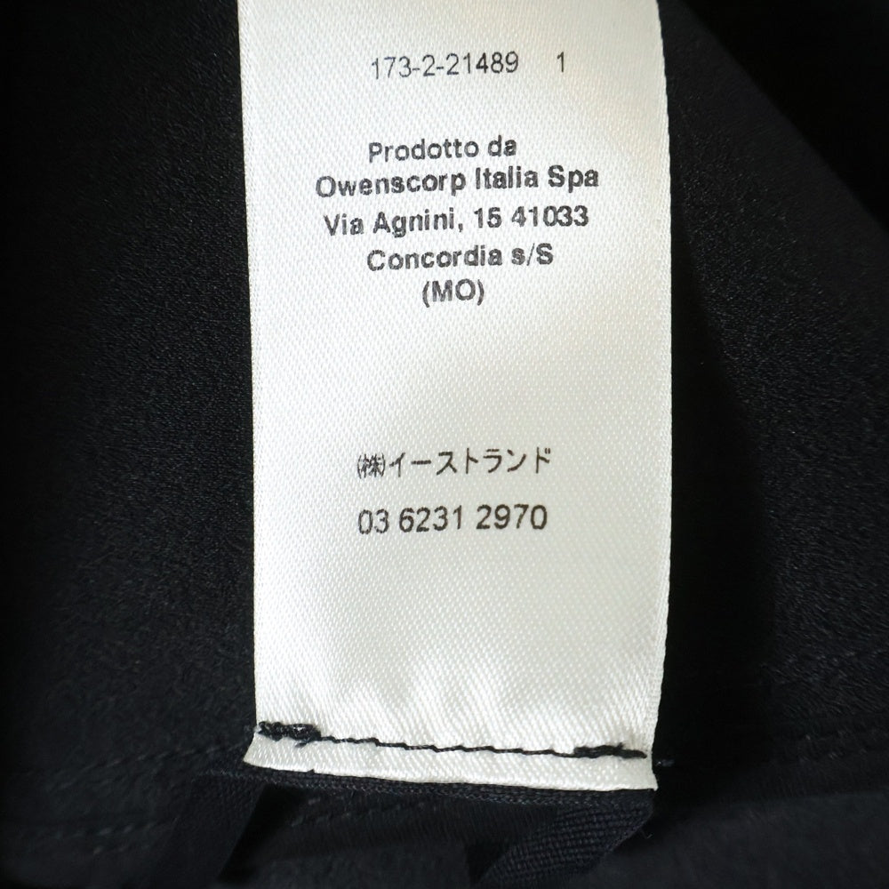 Rick Owens(リックオウエンス) 23SS EDFU Faun Shirt ファウン オーバーサイズ 半袖シャツ ブラック RU01C4293-TF
