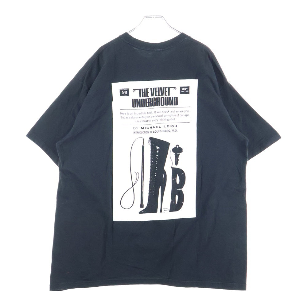 SUPREME(シュプリーム) 19AW ×The Velvet Underground Tee ザベルベットアンダーグラウンドTシャツ カットソー ブラック