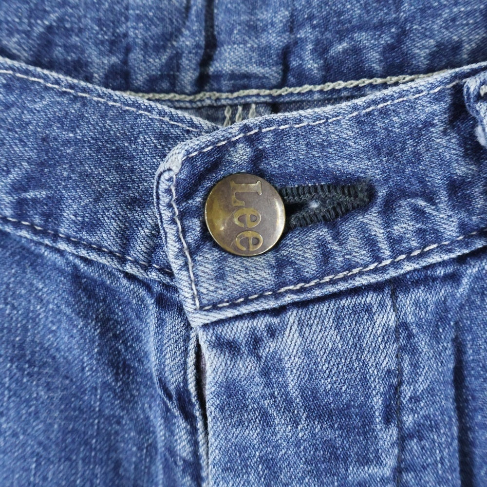 ISAMU KATAYAMA BACKLASH(イサムカタヤマバックラッシュ) ×LEE JELT DENIM PAINTER PANTS リー ドローストリング ジップフライ デニムペインターパンツ インディゴ LB0552