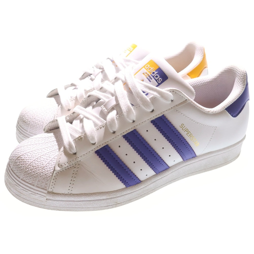 adidas(アディダス) SUPER STAR LAKERS スーパースター レイカース ローカットスニーカー ホワイト US6.5/24.5cm FX5529 レディース