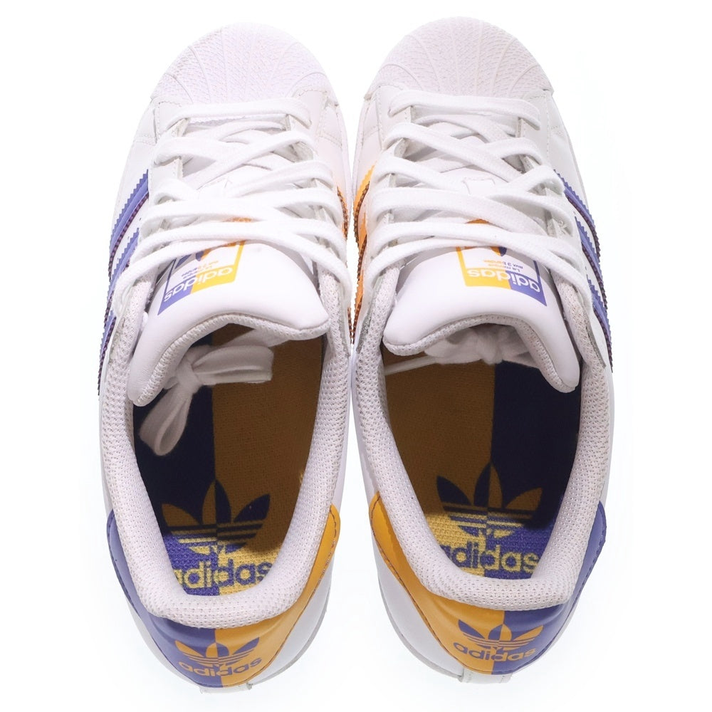 adidas(アディダス) SUPER STAR LAKERS スーパースター レイカース ローカットスニーカー ホワイト US6.5/24.5cm FX5529 レディース
