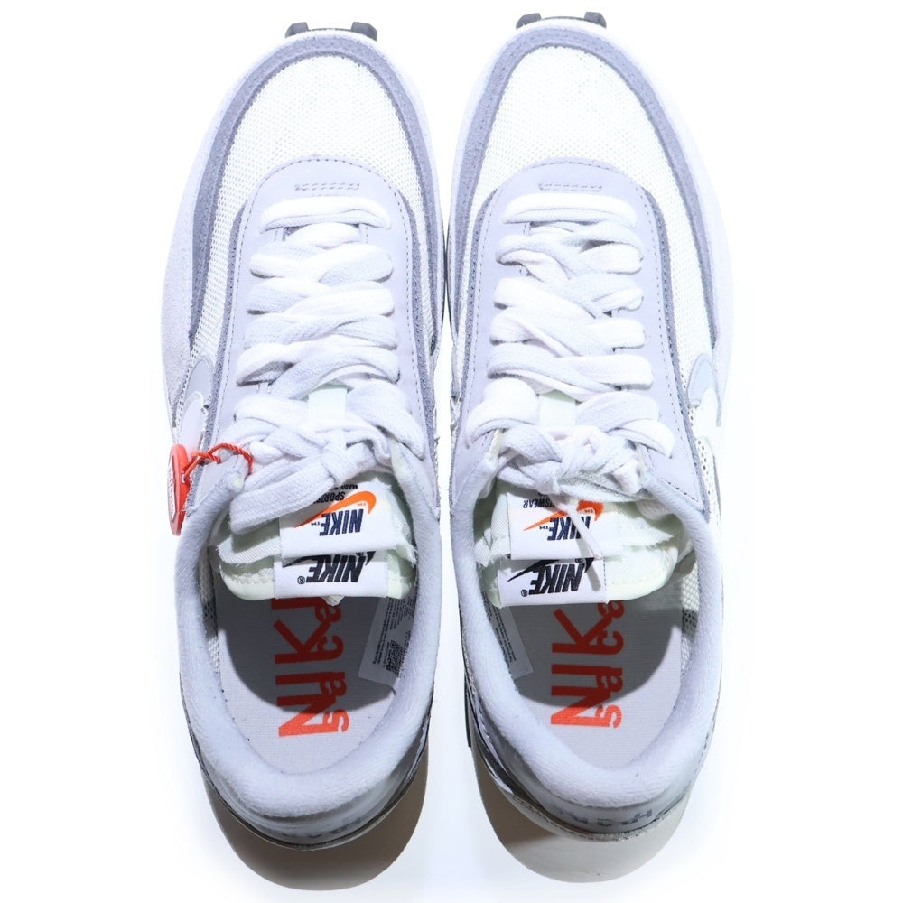 NIKE(ナイキ) ×SACAI LDV WAFFLE サカイ LDV ワッフル ローカットスニーカー ホワイト US8.5/26.5cm BV0073-100