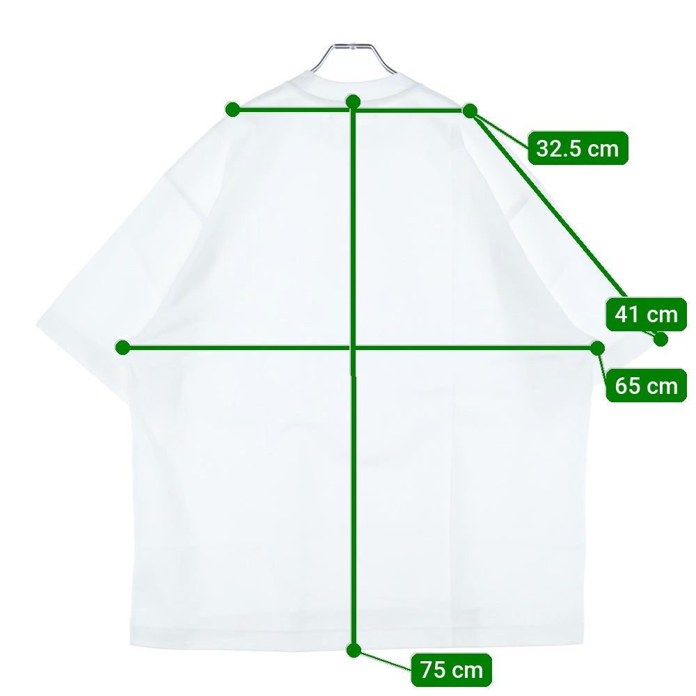 everyone(エブリワン) cotton s/s t-shirt クルーネック 半袖Tシャツ ホワイト EV-CS04