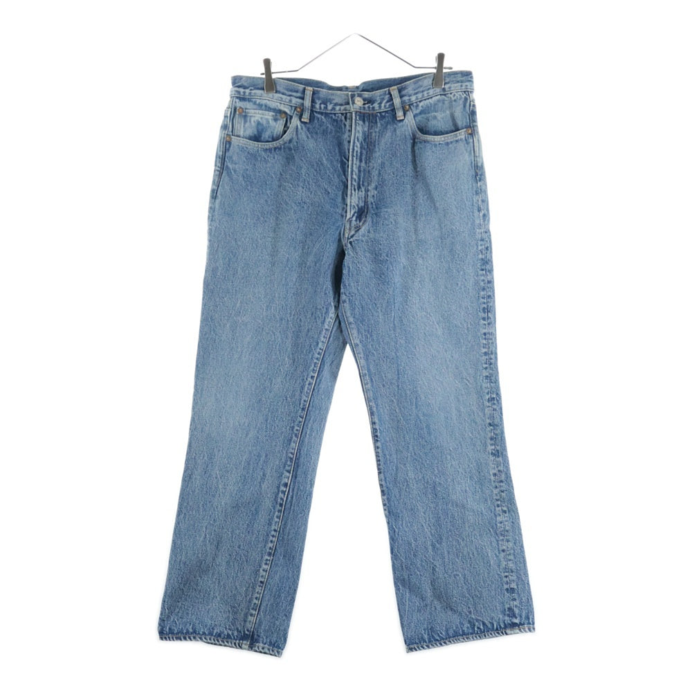 KAPTAIN SUNSHINE(キャプテンサンシャイン) Skate Shoecut Denim Pants スケートシューズカットデニムパンツ インディゴ KS22FPT15