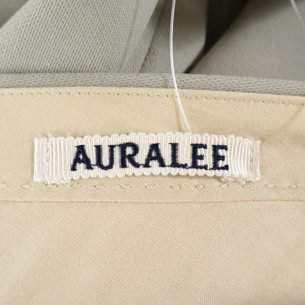 AURALEE(オーラリー) 20SS HARD TWIST WOOL DOBBY SLACKS ハード ツイスト ウール ドビー スラックス ベージュ A20SP03KW