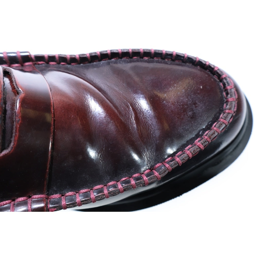 Dr.Martens(ドクターマーチン) MIE PENTON ペントン レザーコインローファー ワインレッド 41977200