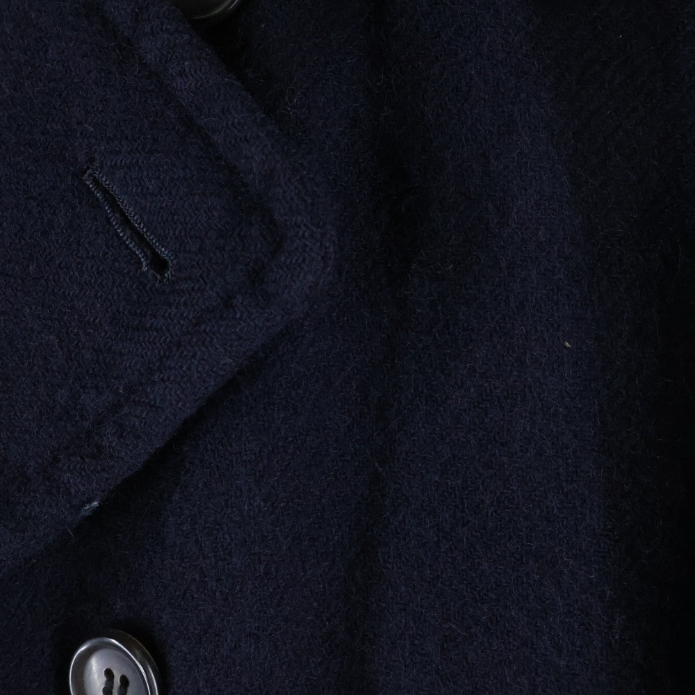 COMME des GARCONS HOMME(コムデギャルソンオム) 11AW AD2011 ウール ミドル丈 ピーコート ネイビー HH-J064