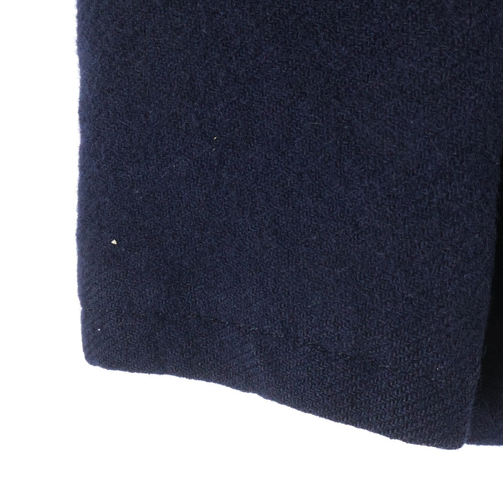 COMME des GARCONS HOMME(コムデギャルソンオム) 11AW AD2011 ウール ミドル丈 ピーコート ネイビー HH-J064