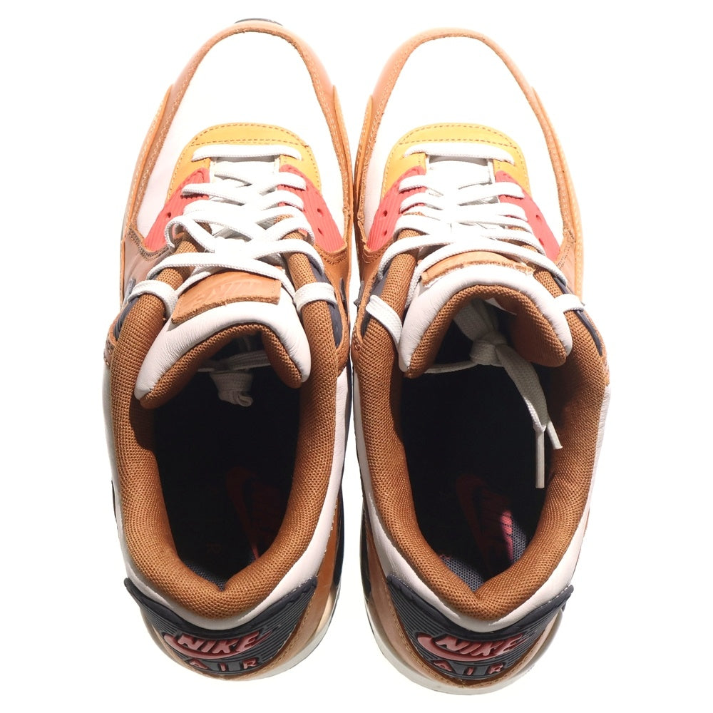 NIKE(ナイキ) 【観賞用 2014年製】AIR MAX 90 ESCAPE エアマックス90 エスケープ ローカットスニーカー ブラウン US9/27cm 718303-002