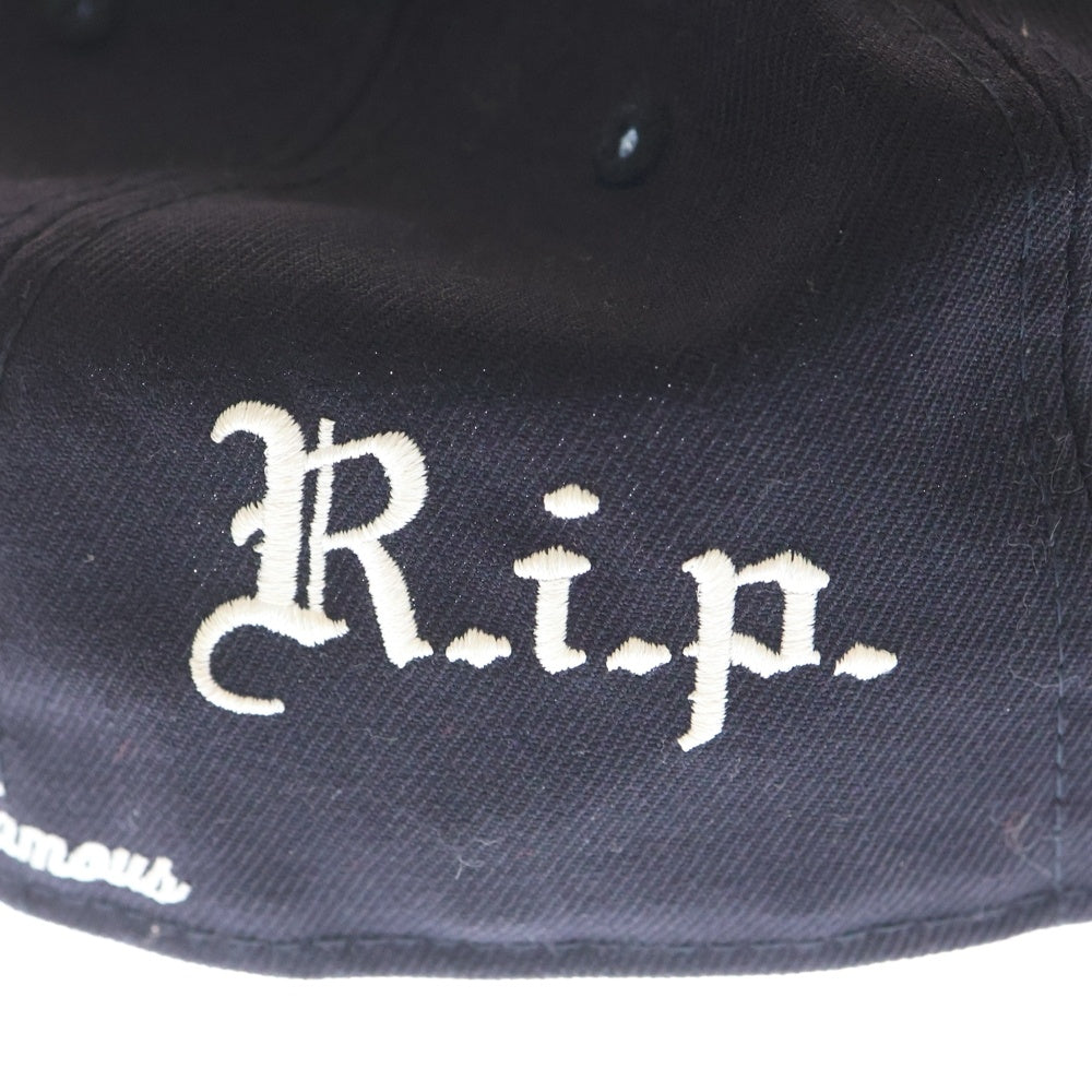 SUPREME(シュプリーム) 16AW ×NEW ERA R.I.P Box Logo Cap ニューエラ アールアイピー ボックスロゴ ベースボールキャップ 帽子 ネイビー